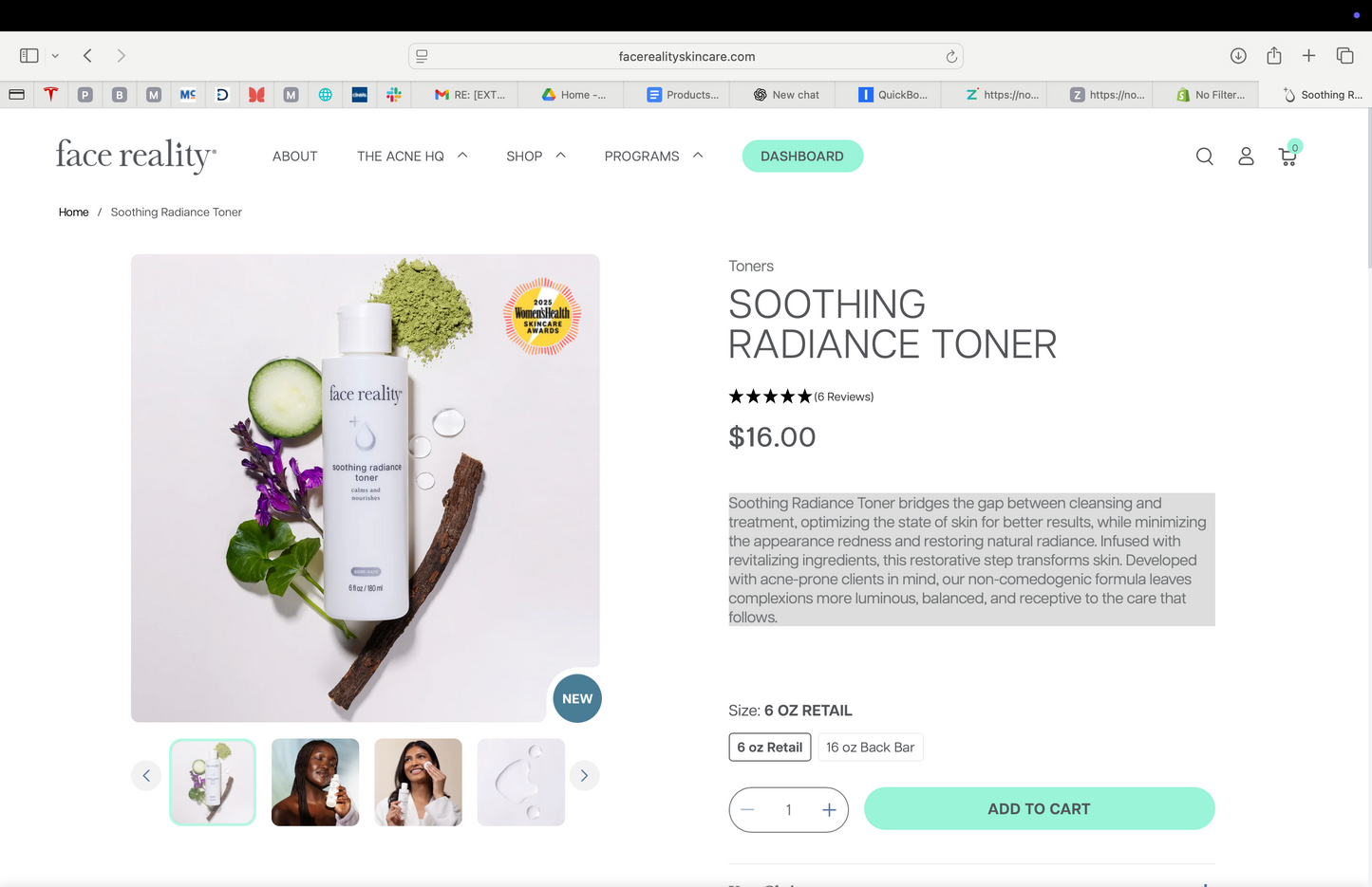SOOTHING RADIANCE TONER